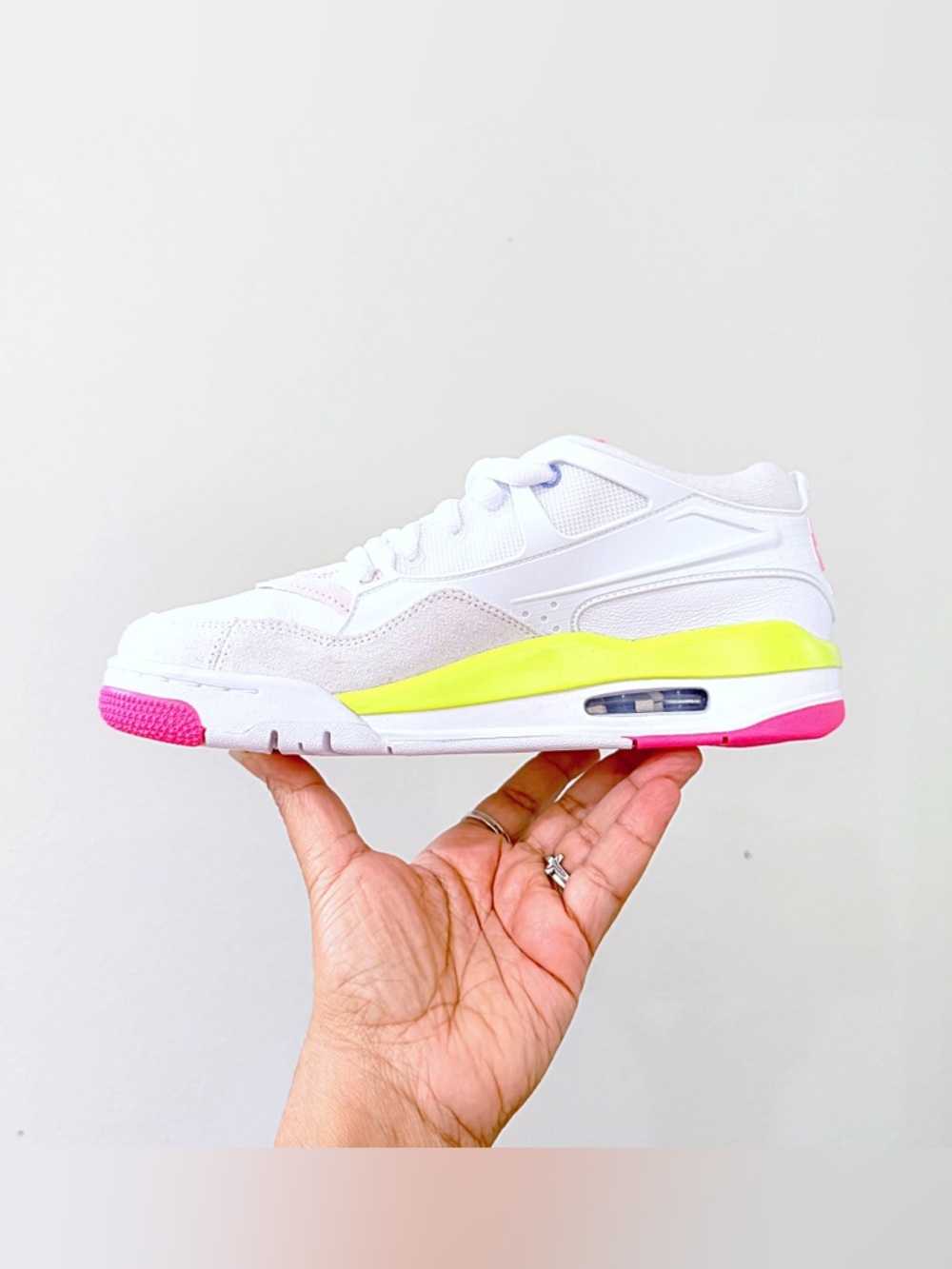 Nike Air Jordan 4 RM Sneakers Size 7Y/ 8.5 Women - Picture 5 of 7